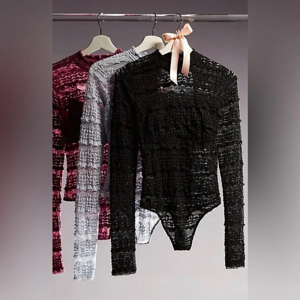 NWT Free People Angelina Bodysuit